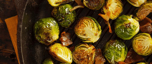 Celebrating Summer's End - Skillet Roasted Brussel Sprouts