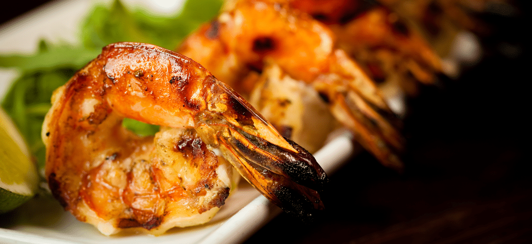 Celebrating Summer's End - Grilled Shrimp