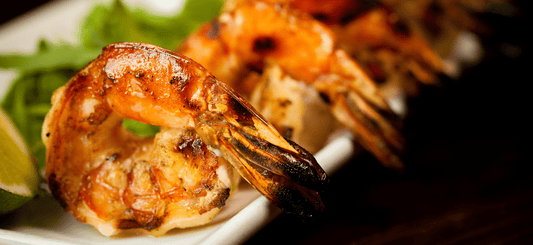 Celebrating Summer's End - Grilled Shrimp
